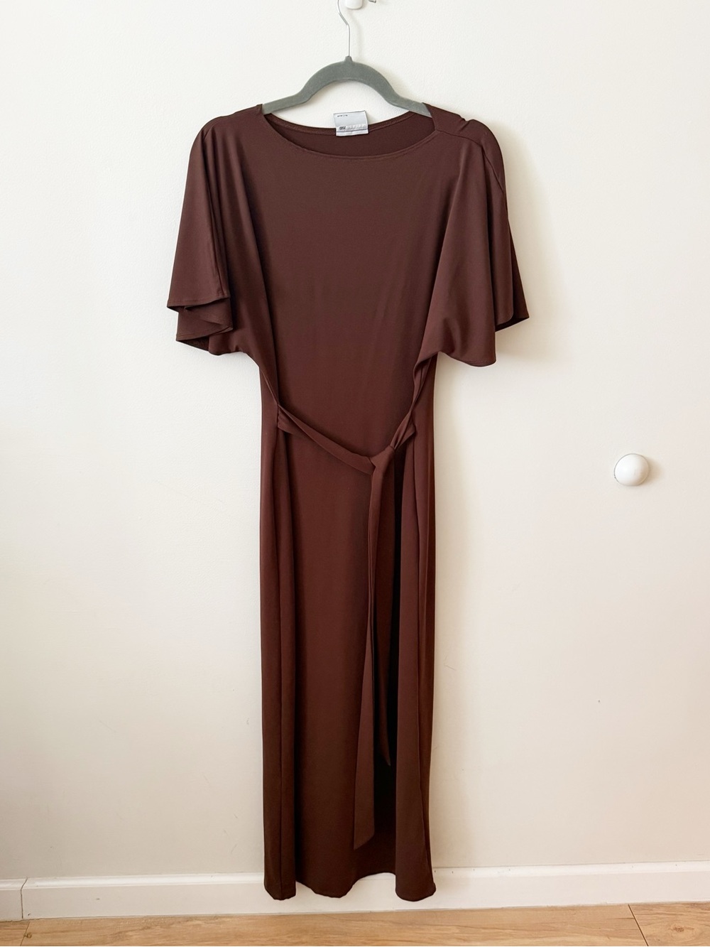 ASOS angel sleeve maxi dress